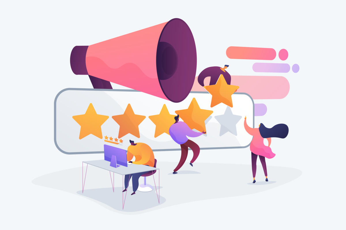 User experience rating